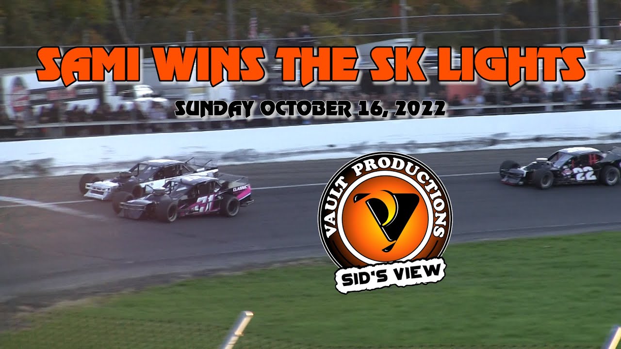 SID'S VIEW | 10.16.22 | Sami Wins the SK Lights