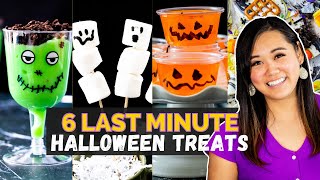 6 of THE Easiest Last Minute Halloween Treats 🎃