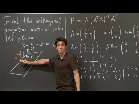 Projection into Subspaces