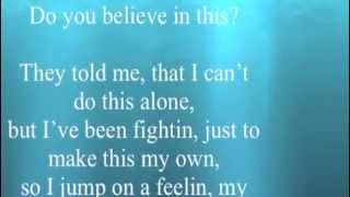Jermaine Paul-I Believe In This Life Lyric Video