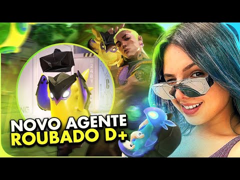 CAMILOTA XP REAGE AO NOVO AGENTE GEKKO | VALORANT