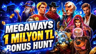 SLOT OYUNLARI 🎉 MEGAWAYSLİ OYUNLAR BONUS HUNT 🎉 DENEMEYELİ ÇOK OLMUŞTU! #slot #s