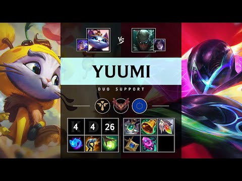 Yuumi Support vs Pyke - EUW Grandmaster Patch 25.21
