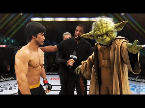 PS5 | Bruce Lee vs. Master Yoda (EA Sports UFC 4)