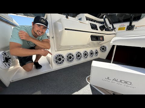 I Put a $15,000 Sound System in a $2,000 Boat! (JL Audio M6 880 Install)