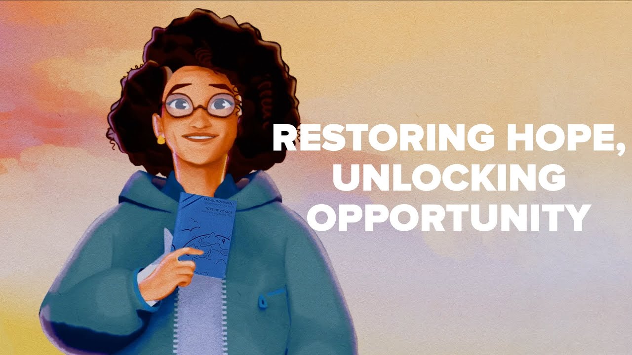 UN Refugee Agency: Refugee Travel Documents Animation