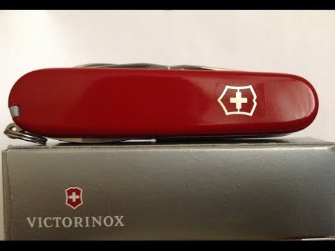 Kišeninis peiliukas Victorinox Hiker video