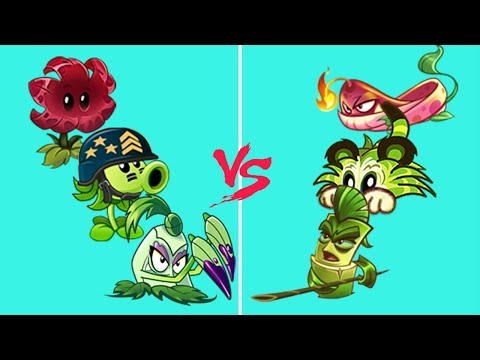 Tournament 02 Super Team Plant Max Level - Who Will Win? - PvZ 2 Team Plant