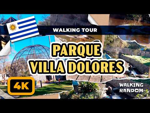 Walking POV Tour por Parque Villa Dolores y ex Zoológico | Montevideo, Uruguay 4k