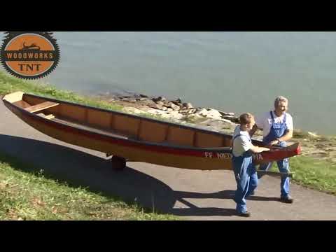 Awesome DIY Project Wooden Boat - Amazing Time Lapse Wooden Big Boat Build Process
