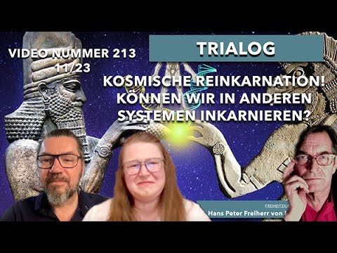 213. Reencarnação Kosmische - Im Trialog mit Peter und Yvonne