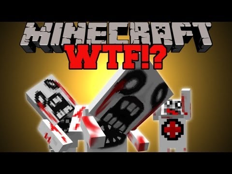 Minecraft : WTF!? (EXTREMELY SCARY MOBS)  John Mod Showcase