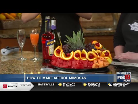 Aperol Mimosa recipe from Jungle Jim's