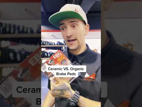 Organic VS. Ceramic Brake Pads! KNOW the difference!