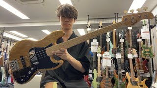 Video thumbnail for Wood Custom Guitars / Vibe M-4 NV Model【Test Play】 by Bass Sound Maniac