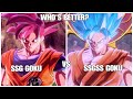 DRAGON BALL XENOVERSE 2 Character Test SSGSS GOKU VS SSG GOKU