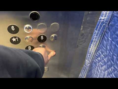 Strange ThyssenKrupp Traction Service Elevator in Miami, FL