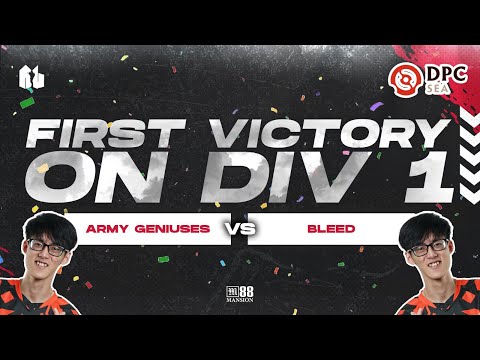 First Victory on Div 1 - AG vs BLEED // DPC SEA 2023 Tour 2 : Division I (G3) // Presnted by M88