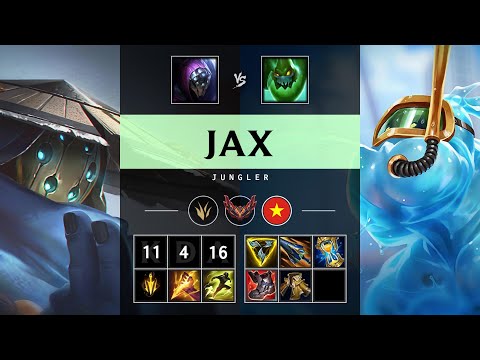 Jax Jungle vs Zac - VN Grandmaster Patch 25.06