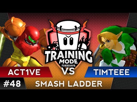 TMT 48 - ACT1VE (Samus) VS Timteee (Link) - SSBM Smash Ladder - Melee