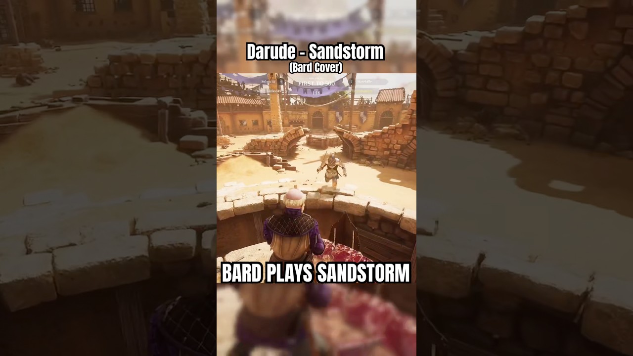 Bard encounters many foes while playing Sandstorm #chivalry2 #gaming #bard #bardcore #medievalgames
