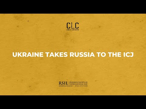 Ukraine takes Russia to the ICJ