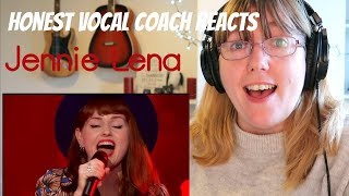 Vocal Coach Reacts to Jennie Lena &#39;Who&#39;s Loving You&#39; The Blind Auditions - The Voice of Holland 2015