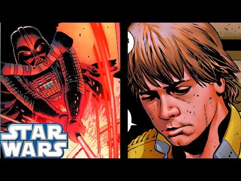 How Darth Vader Made Luke QUIT!!(CANON) - Star Wars Comics Explained