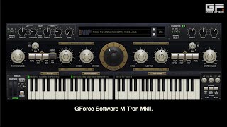 Video thumbnail for M-Tron MkII - Old Time Demo. by GForce Software
