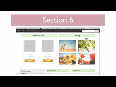 Bootstrap 3  The Complete Guide Course #27- Overview Interactive Elements & Javascript