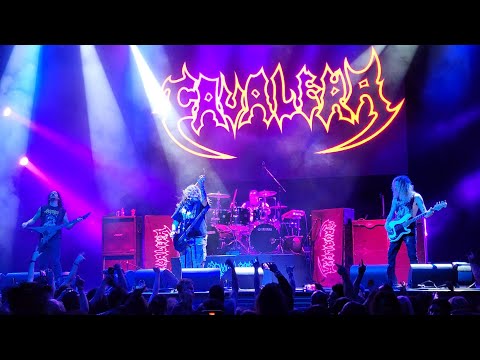 Max and Igor Cavalera - Troops of Doom (w Slayer - Raining Blood intro!) Live in Las Vegas - 9/30/22