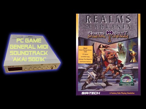 Realms of Arkania 2 - Star Trail (1994) - Akai SG01k - MIDI Soundtrack | OST