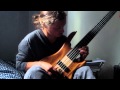 Allan Holdsworth - Panic Station, bass solo by ...