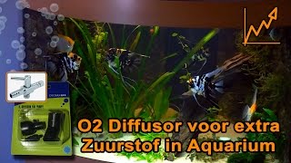 Aquarium O2 diffusor voor zuurstof