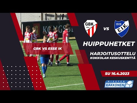 GBK - Esse IK su 16.4.2023 | Harjoitusottelun huippuhetket
