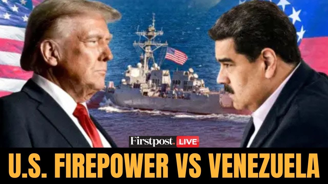 LIVE: What Firepower Has The US Deployed Against Venezuela? How A US Attack Could Unfold | Firstpost