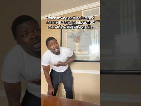 😂😂😂😂😂 #funny #relatable #gorilla #hg #fight #jump #gun #foryou #fyp #phillionaire