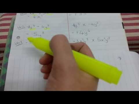 Donderdag 14 Mei) Algebra: +/-/×