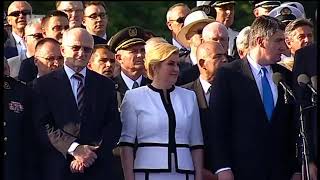 Croatian military parade national anthem