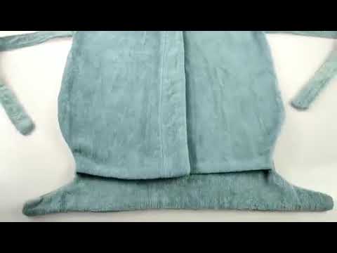 thumbnail video image 2 of Toalla bata de Baño para Bebé Niño Figuras de Animales Suave Dara Baby DARA BABY Acc0045-1, 2 of 4