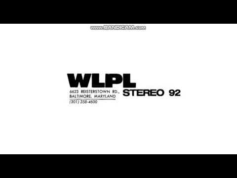 92.3 “Stereo 92” WLPL/Legal ID-12/?/1971 - ??: Baltimore, MD