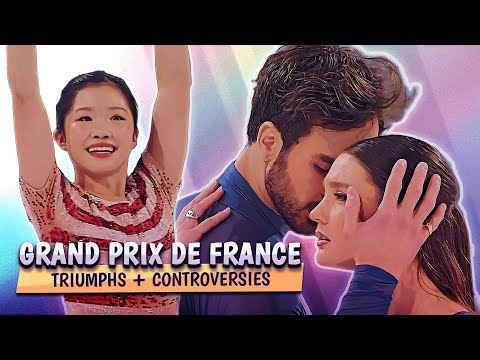 Grand Prix de France 2025 Recap: Triumphs & Controversies! #figureskating #GPFigure