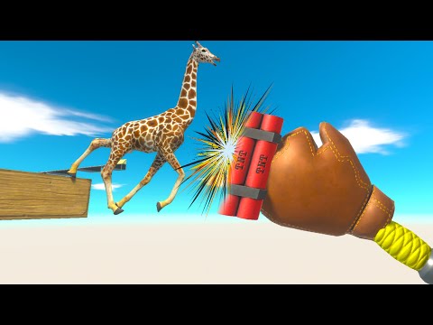WHO CAN PASS THE TNT Boxing Glove Punch - Animal Revolt Battle Simulator