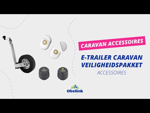 E-Trailer caravan pakket met E-Load, E-Pressure en E-Switch modules
