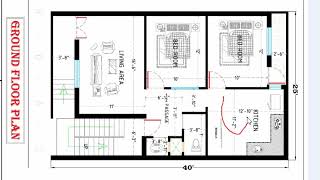 18x50 House Design Ground Floor 18x50 House Design Ground Floor