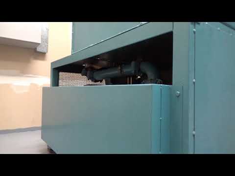 Montgomery Dry-Powered Hydraulic Elevator Machine Room