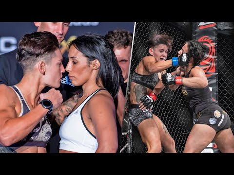 Amanda Lino vs Zouak EFC 70 title fight video thumbnail