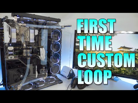 My First Custom PC Watercooling Loop!!! | Core P5 | EKWB EVERTYTHING!