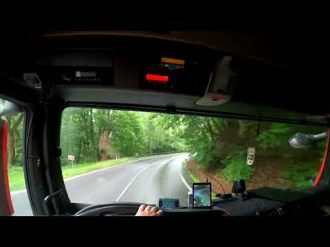 POV Beautiful road in the Czech Republic