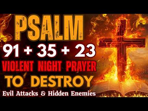 PSALM 91 + 35 + 23 Violent Night Prayer to DESTROY Evil Attacks & Hidden Enemies